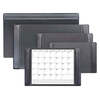 Dacasso Black Leather Desk Pad w/ 2022 Calendar Insert, 25.5 x 17.25 PR-1040